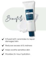 What are the benefits of Dear Klairs Rich Moist Soothing Cream - - Infused with ceramides to repair damaged skin - Reduces excess oil & redness - Helps soothe sensitive skin - Provides 24-hour hydration