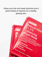 A quick look at the benefits of the By Wishtrend Natural Vitamin 21.5% Enhancing Sheet Mask