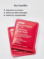 A description on the key benefits for skin of the By Wishtrend Natural Vitamin 21.5%