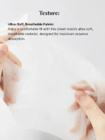 a description on the texture of the By Wishtrend Natural Vitamin 21.5% Enhancing Sheet Mask