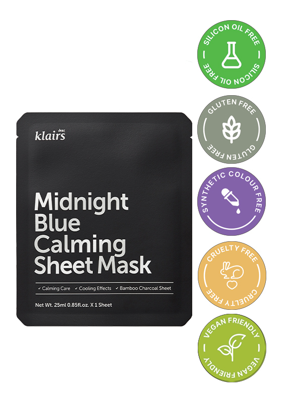 Brand value of Dear Klairs Midnight Blue Calming Sheet Mask