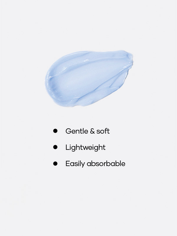 Texture of Dear Klairs Midnight Blue Calming Cream