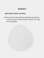 A description on the texture of the By Wishtrend Mandelic Acid 5% Prep Water 30ml