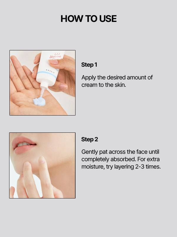 image showing How to Use the AXIS-Y Heartleaf My Type Calming Cream