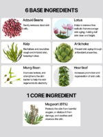 image showing ingredient list of AXIS-Y Mugwort Pore Clarifying Wash Off Mask