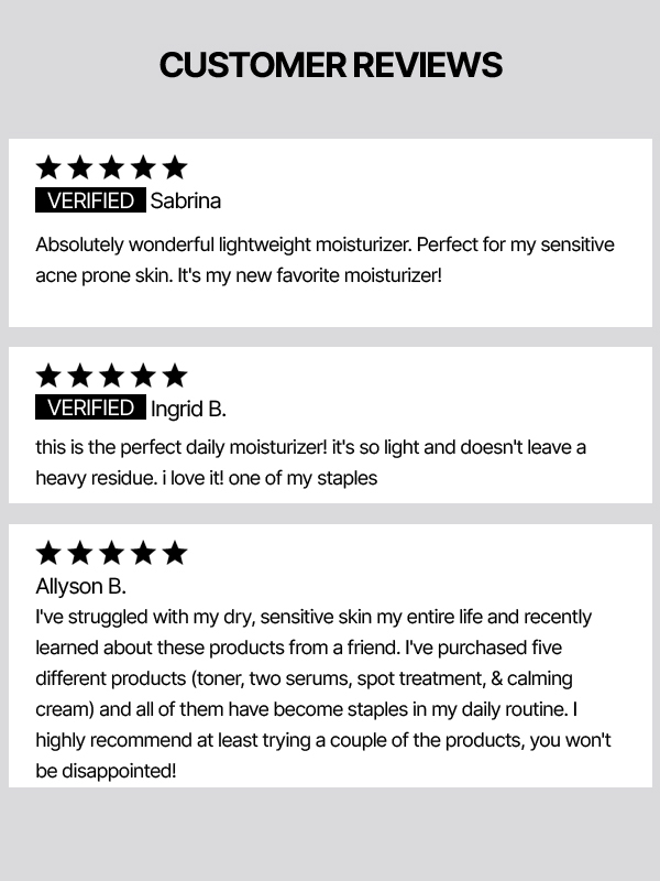 Image showing reviews on AXIS-Y Heartleaf My Type Calming Cream