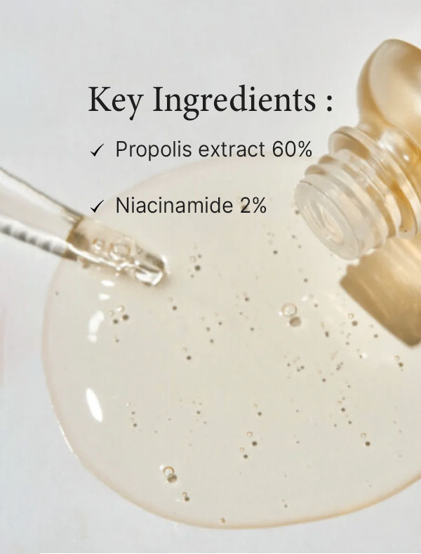 Key ingredient of Beauty of Joseon Glow Serum: Propolis + Niacinamide