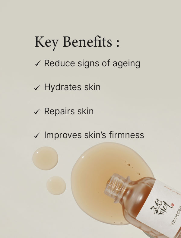 Key benefits of Beauty of Joseon Revive Serum : Ginseng + Snail Mucin