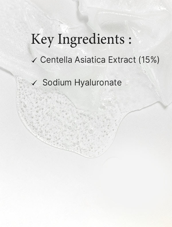 Key ingredient of Beauty of Joseon Centella Asiatica Calming Mask