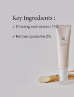 Key ingredients of Beauty Of Joseon Revive Eye Serum: Ginseng + Retinal