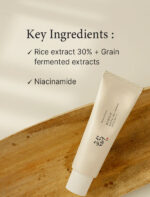 Key ingredients of Beauty of Joseon Relief Sun : Rice + Probiotics (SPF50+ PA++++) MINI 10ml