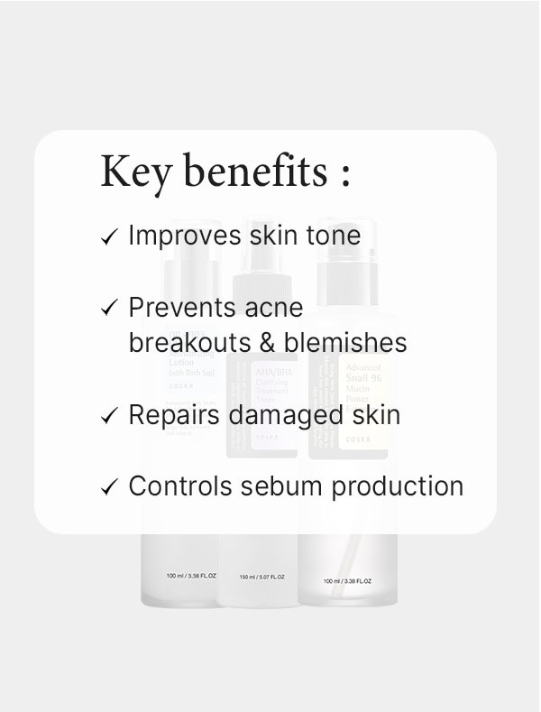 Skincare for acne prone skin