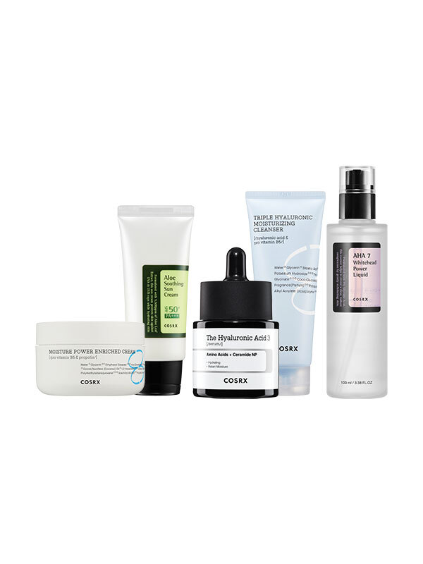 COSRX Ultimate Glass Skin Hydration Bundle. Beautybarn.in