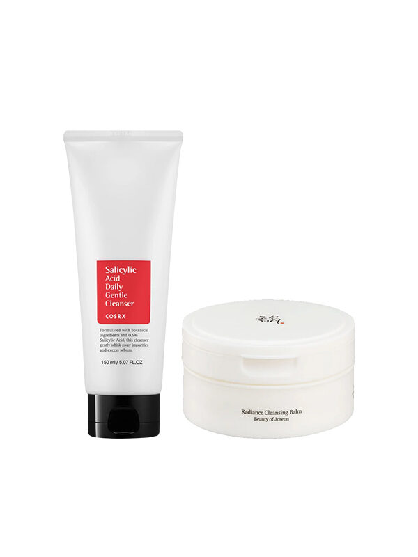 Double Cleansing Duo, the ultimate solution for those battling oily skin and stubborn pores!