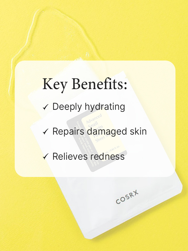 Benefits of Advanced Snail Mucin Power Sheet Mask