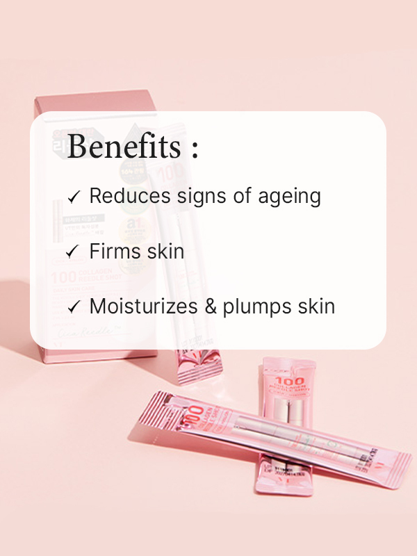 [VT Cosmetics] Collagen Reedle Shot 100 Stick 2ml (10ea) [VT Cosmetics] Collagen Reedle Shot 100 Stick 2ml