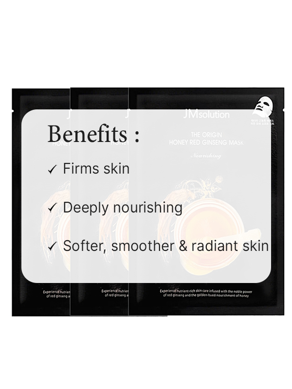 JM Solution The Origin Honey Red Ginseng Mask