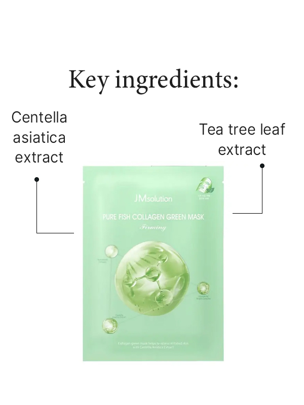 JM Solution Fresh Collagen Green Mask
