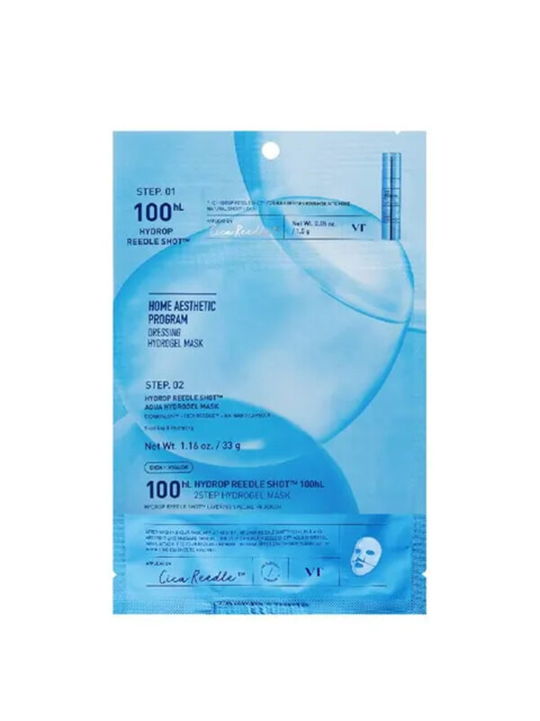 VT Cosmetics Hydrop Reedle Shot 100hL Hydrogel Mask 33g
