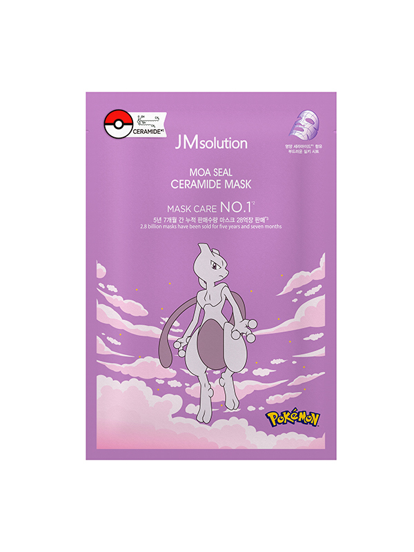 JMsolution X Pokemon Moa Seal Ceramide Mask (Limited Mewtwo)