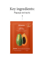 Key ingredients in JMsolution Tropical Papaya Mask 28ml