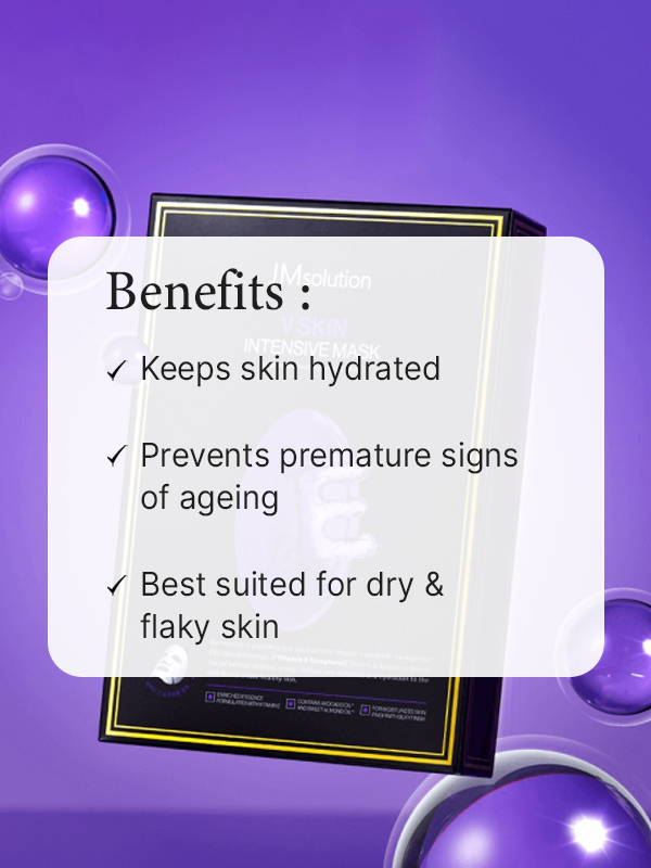 JMsolution V Skin Intensive Mask 30ml benefits