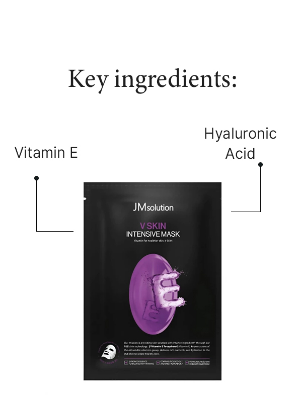Key ingredients in JMsolution V Skin Intensive Mask 30ml