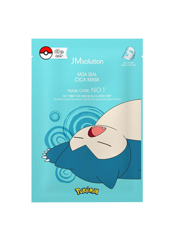 JMsolution Moa Seal Cica Mask (Limited Snorlax Edition)