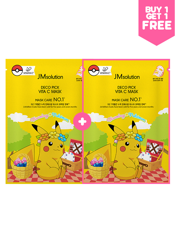 JMsolution X Pokemon Deco Pick Vita C Mask (BOGO OFFER)