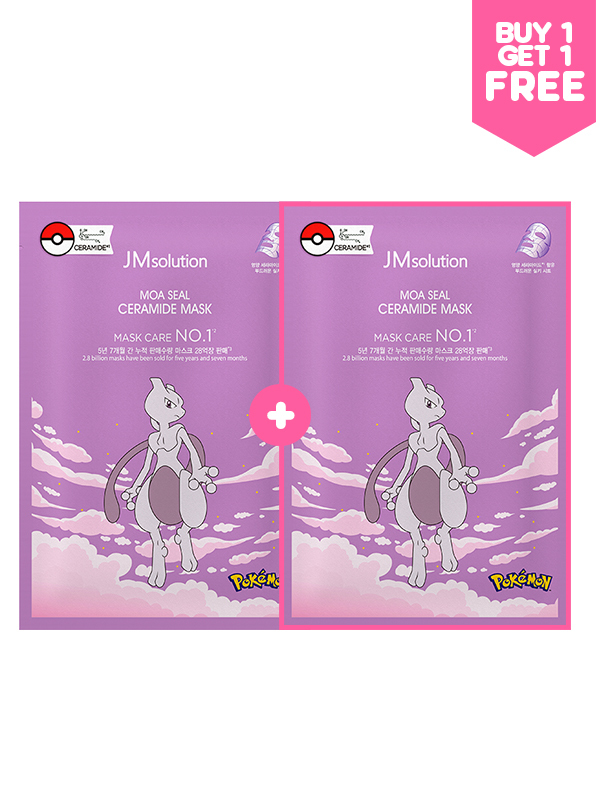 JMsolution X Pokemon Moa Seal Ceramide Mask (BOGO OFFER)