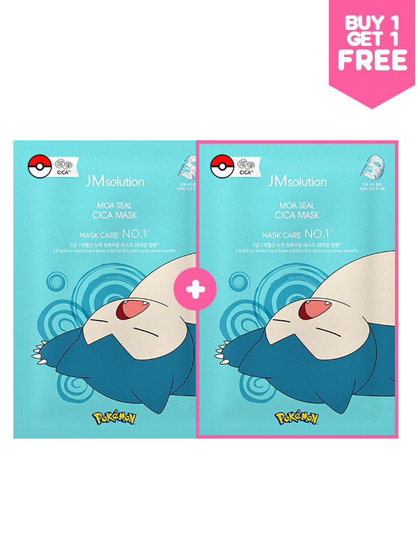 JMsolution X Pokemon Moa Seal Cica Mask (BOGO OFFER)