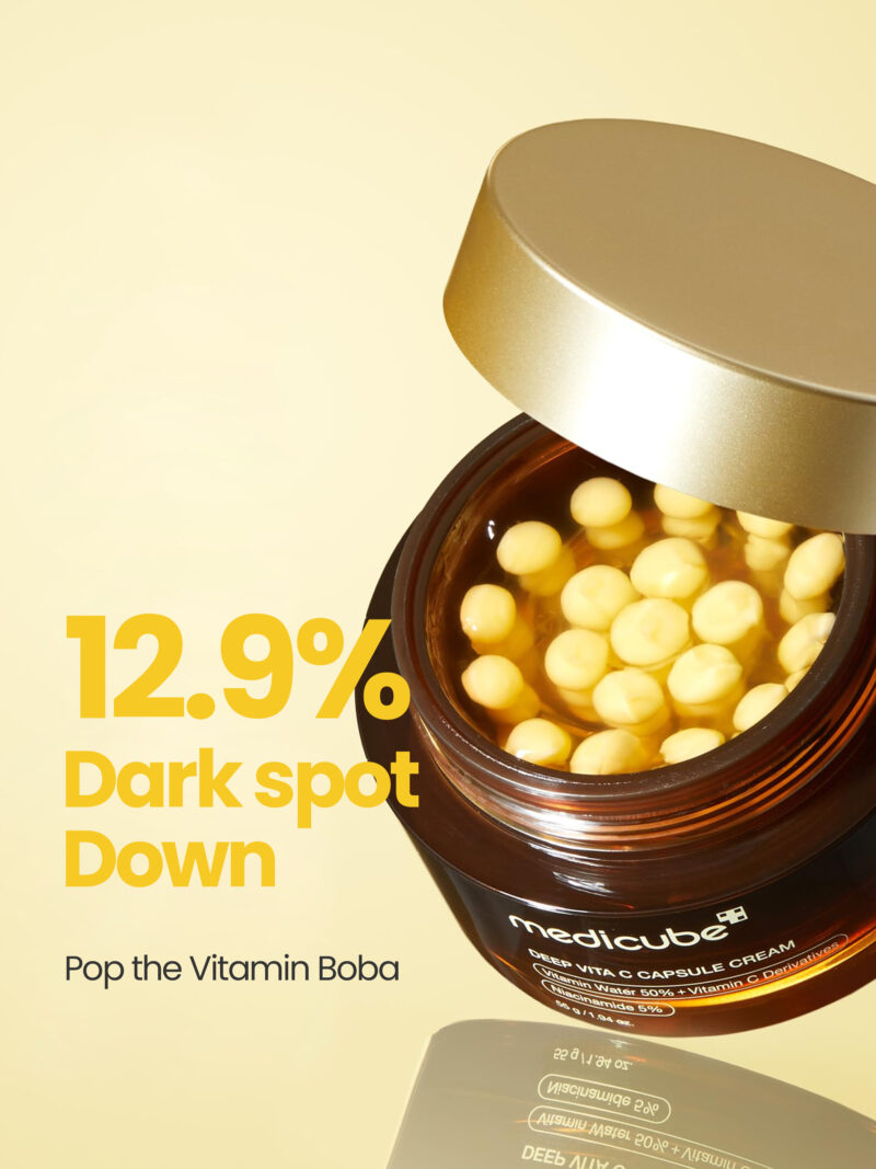 Medicube Deep Vita C Capsule Cream. Beautybarn.in