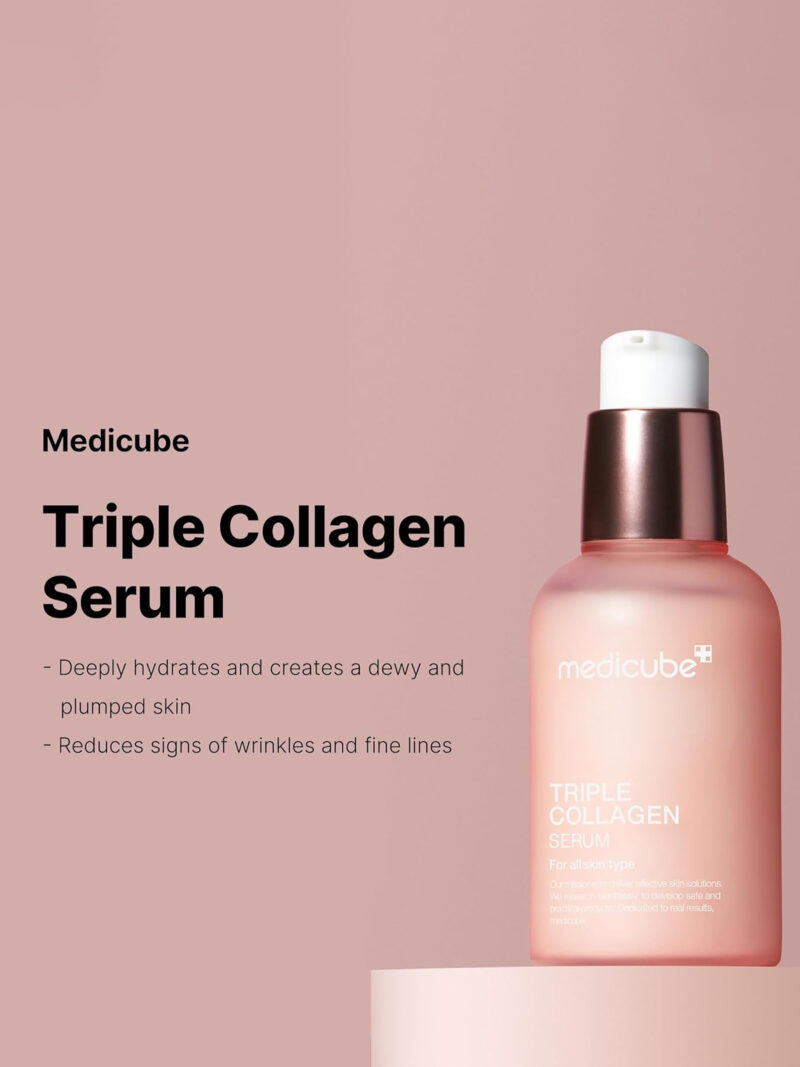 Benefits of Medicube Triple Collagen Serum. Beautybarn.in