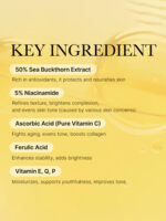 Key ingredients in the Medicube Deep Vita C Capsule Cream. Beautybarn.in