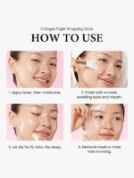 How to use the Medicube Collagen Night Wrapping Mask. Beautybarn.in