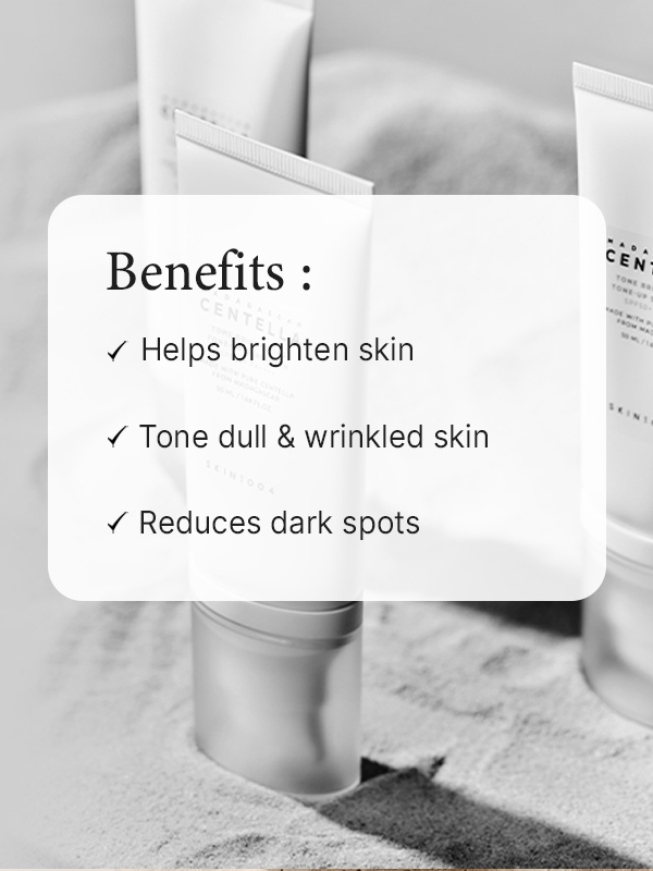 Key/Top Benefits of using SKIN1004 Madagascar Centella Tone Brightening Tone-Up Sunscreen (50ml)