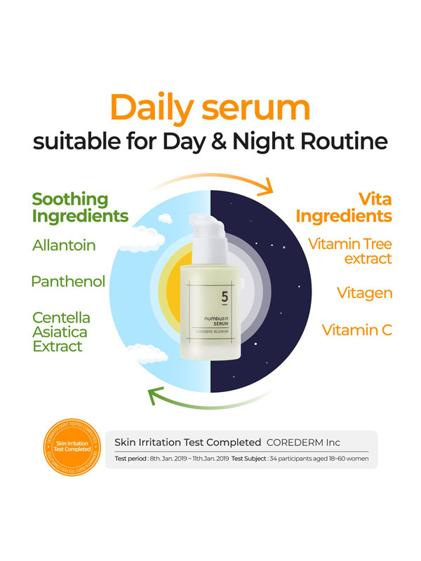 Numbuzin No.5 Goodbye Blemish Serum