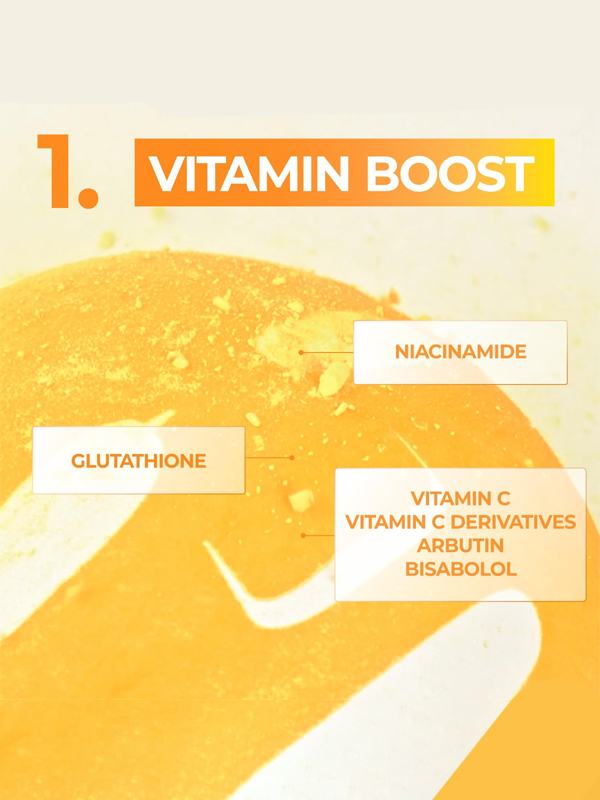 Numbuzin No.5 Vitamin Spotlight sheet mask