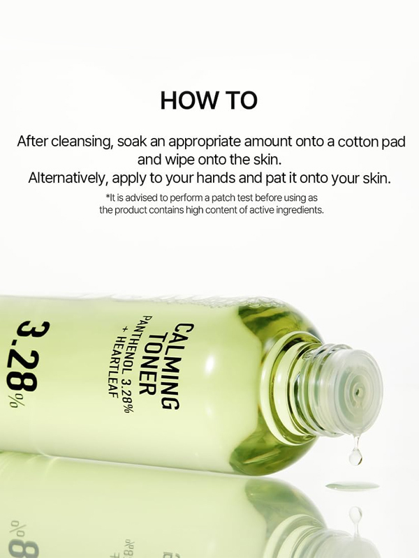 How to use Parnell Calming Toner | Panthenol + Heartleaf