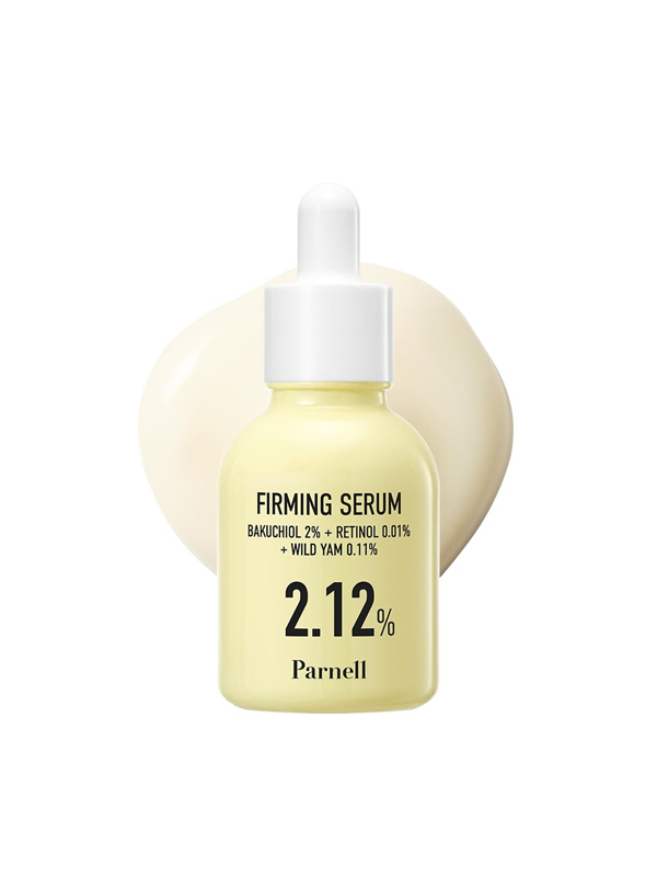 Parnell Firming Serum | Bakuchiol 2% + Retinol + Wild Yam | For Pores & Elasticity | Lightweight Anti-Ageing Serum for Smooth, Firm Skin